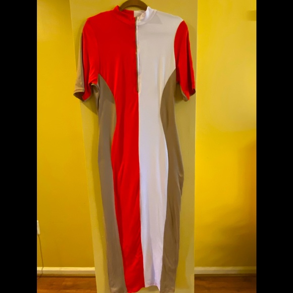 Maxi bodycon dress - Picture 1 of 5